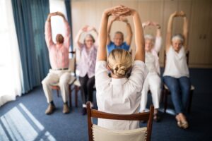 Chair Sun Salutation: a seated version for any body