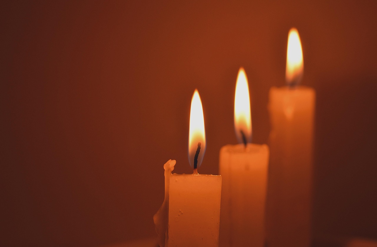Hot, candle, light, flame, prayer, symbol, religion, peace, night, spirituality, fire, brightness, celebration, church, romance, relaxation, wax, darkness, close up, burning, decor, illuminated, medit