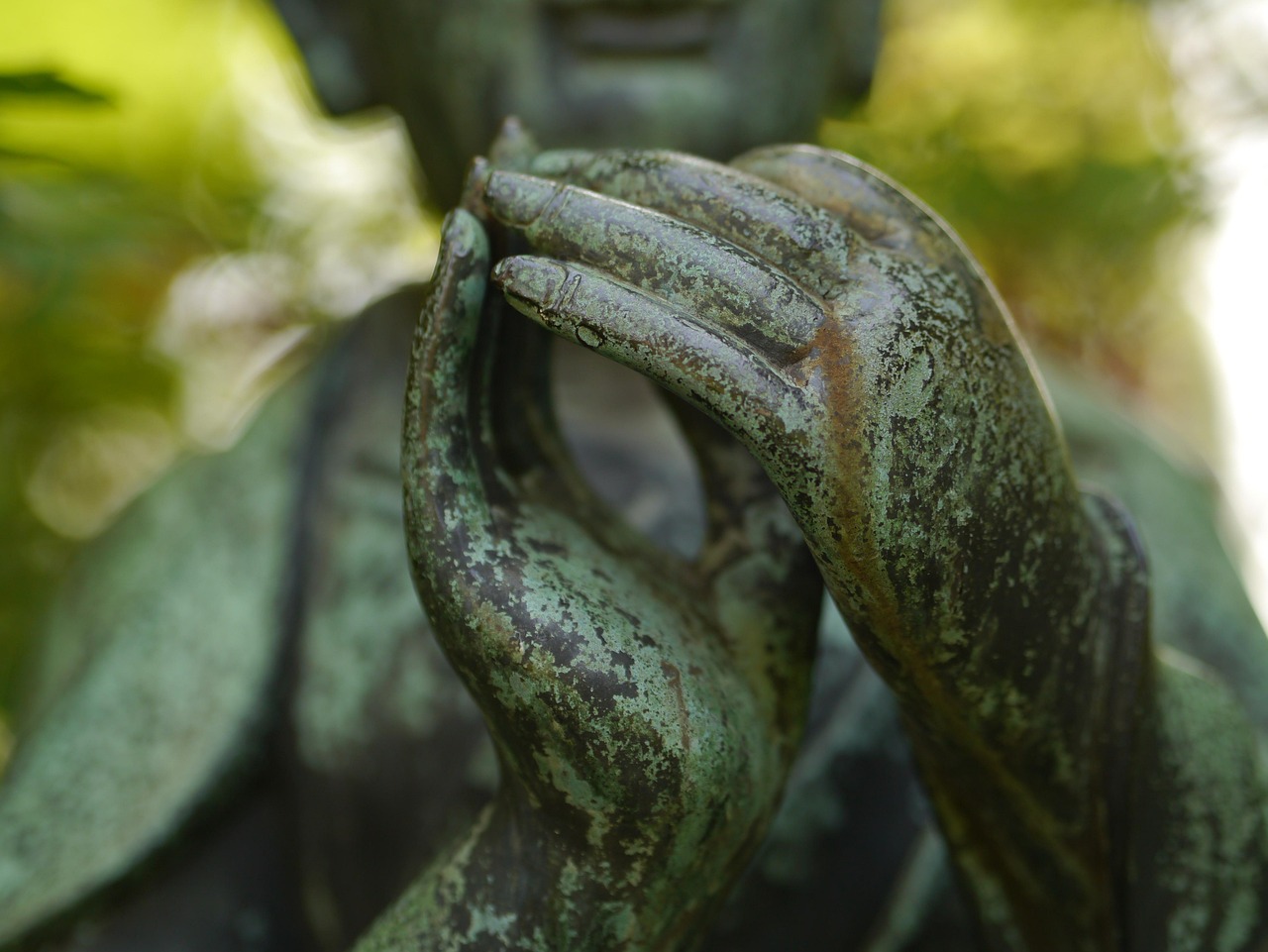 Buddha, leverkusen, buddha purnima, hands, sculpture, art, figure, pray
