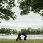 Urdhva Dhanurasana and Paschimottanasana