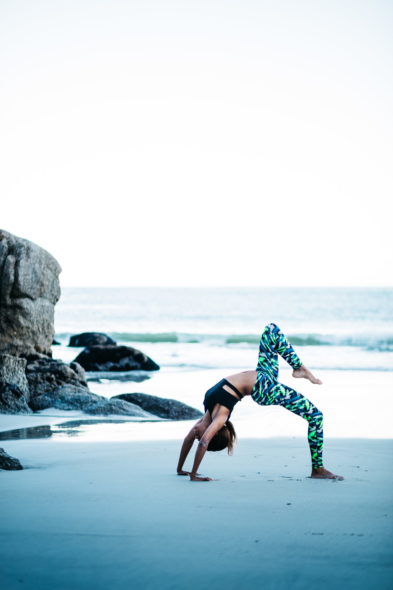 Wild Thing on a rocky beach